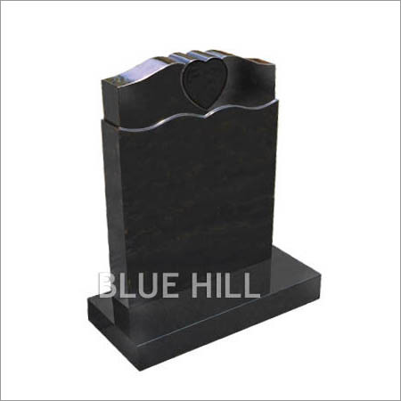 Raised Heart Granite Monument Application: Memorial