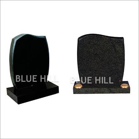 Half Ogee Top-Rounded Sides and Chamfered Granite Monument