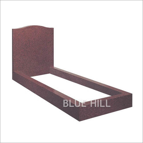 Ogee Top With Long And End Kerb Granite Monument Application: Memorial