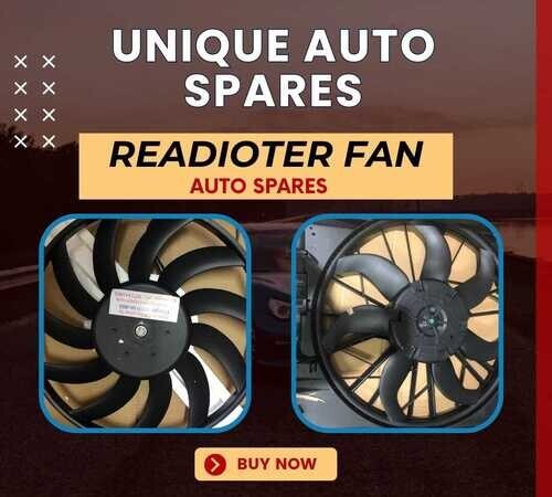 Mercedes S Class Radiator Fan - W220 Radiator Fan - Color: Black