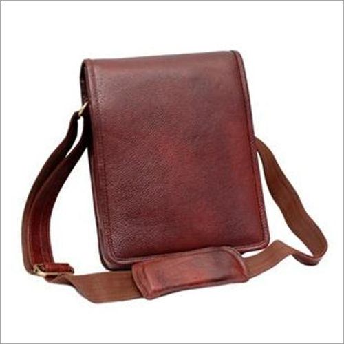 Brown Leather Sling Bag Gender: Unisex