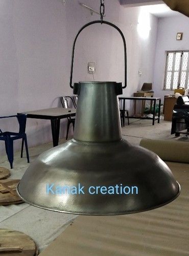 Handmade Industrial Lamps Grey Pendant Light