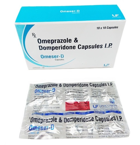 Omeprazole 20mg and Domperidone 10mg SR capsules