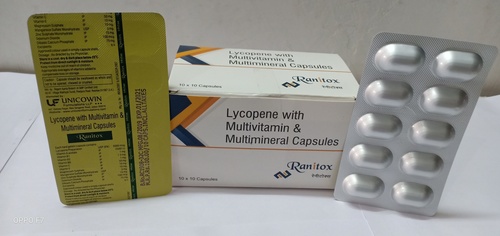 Lycopene, Multivitamin & Antioxidant capsules
