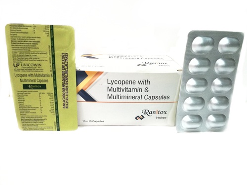 Lycopene, Multivitamin & Antioxidant capsules