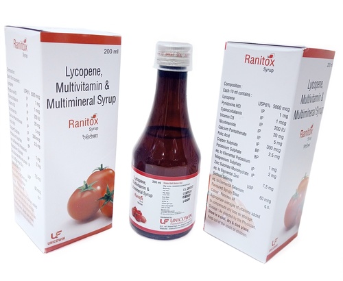 Lycopene Multivitamin & Multimineral Syrup General Medicines