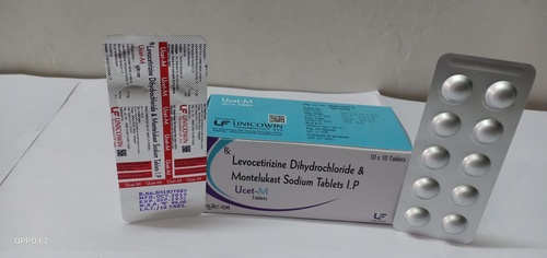 Levocetrizine Dihydrochloride 5mg & Montelukast Sodium 10mg Tablets