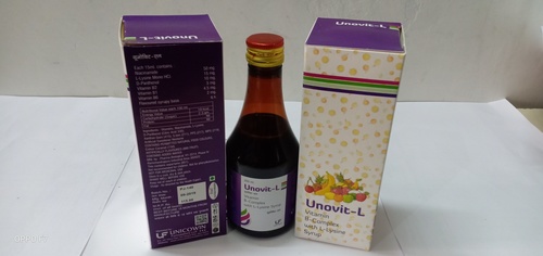 Multivitamin, B-Complex with L-Lysine Syrup