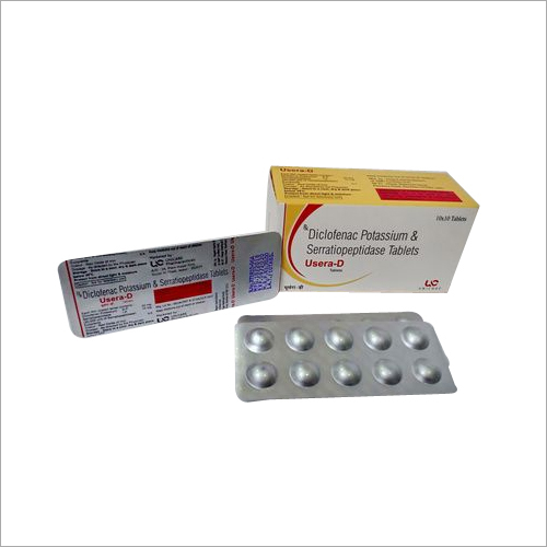 Diclofenac Potassium 50mg & Serratiopeptidase 10mg Tablets