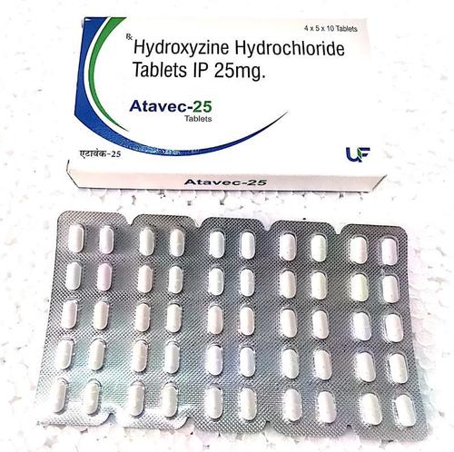 Hydroxyzine HCL 25mg Tablets