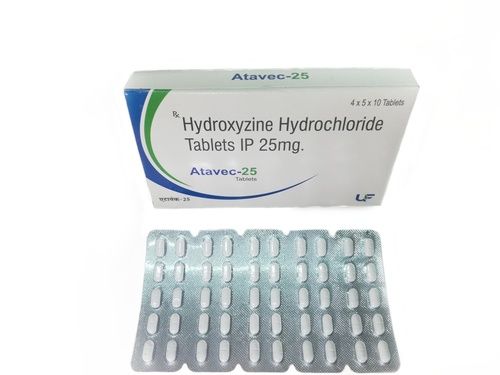 Hydroxyzine HCL 25mg Tablets