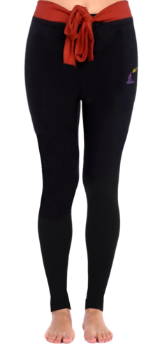 Front Ribbon Yoga Legging Age Group: Adults