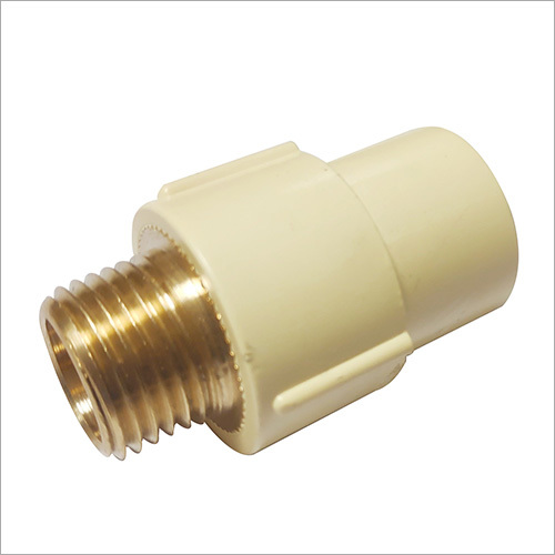 Brass Insert Male Threaded Adapter By PUSHP GLOBAL COMPANY