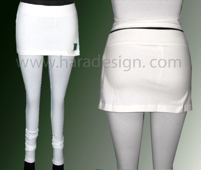 Yoga Leggings With Skirt Age Group: Adults
