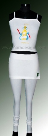 Legging With Skirt And Sleeveless Top Age Group: Adults