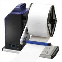 Automatic Label Rewinder Application: Barcode  Industry