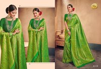 Broket Silk Saree