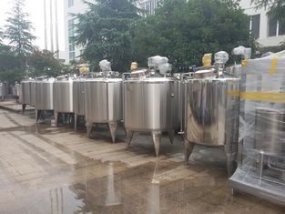600L Stainless Steel Storage Tanks Three Layer Cooling And Heating Tank