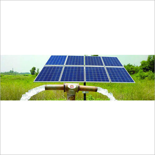 Agricultural Solar Water Pump - Iron Pipe, Single Phase AC Motor, 0.1 - 1 HP Power