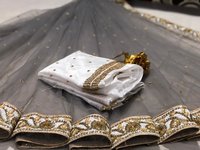 Jute Net Silk Saree (Soft Net S)