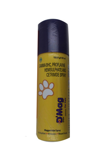 D-MAG SPRAY 120ML-GAMMA BHC+PROFLAVINE+HEMISULPH