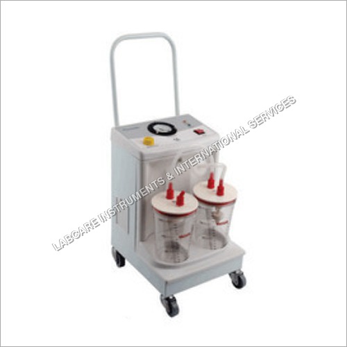 Suction Machine - PVC, 180 Power | Medical, Surgical, and Dental Applications, Prevents Pulmonary Aspiration