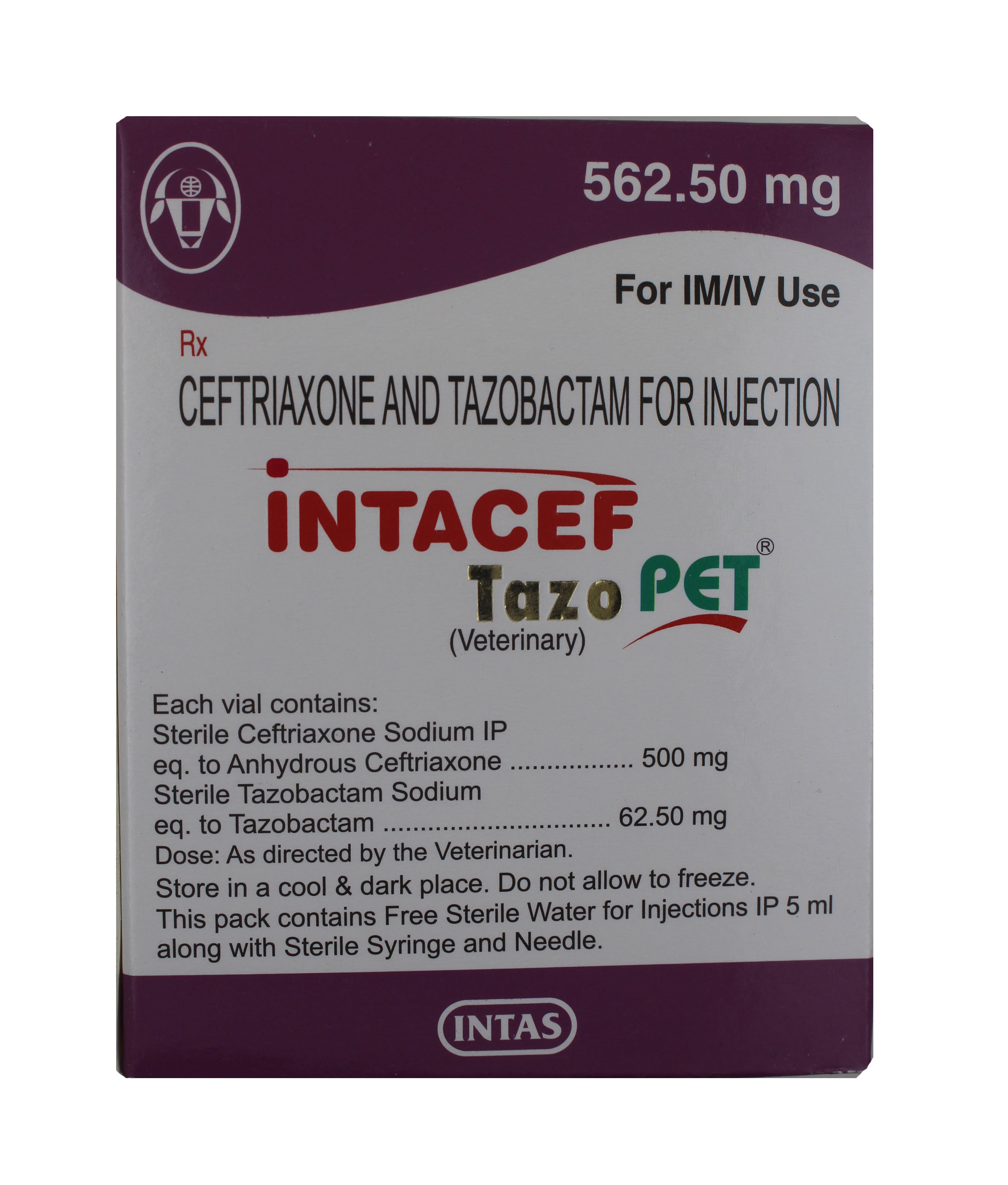 INTACEF TAZO INJ.-CEFTRIAXONE