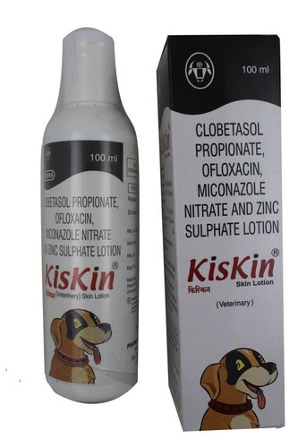 KISKIN LOTION 100ML-CLOBETASOL PROPIONATE+OFLOXACI