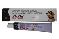KISKIN OINTMENT 20GM-CLOBETASOL PROPIONATE+OFLOXINE