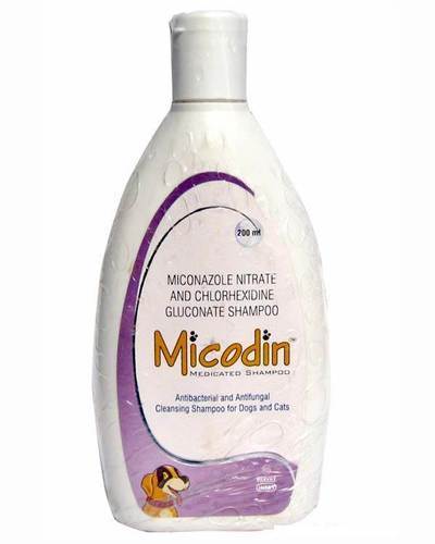 Micodin Chlorhexidine Gluconate Miconazole 200ml Shampoo