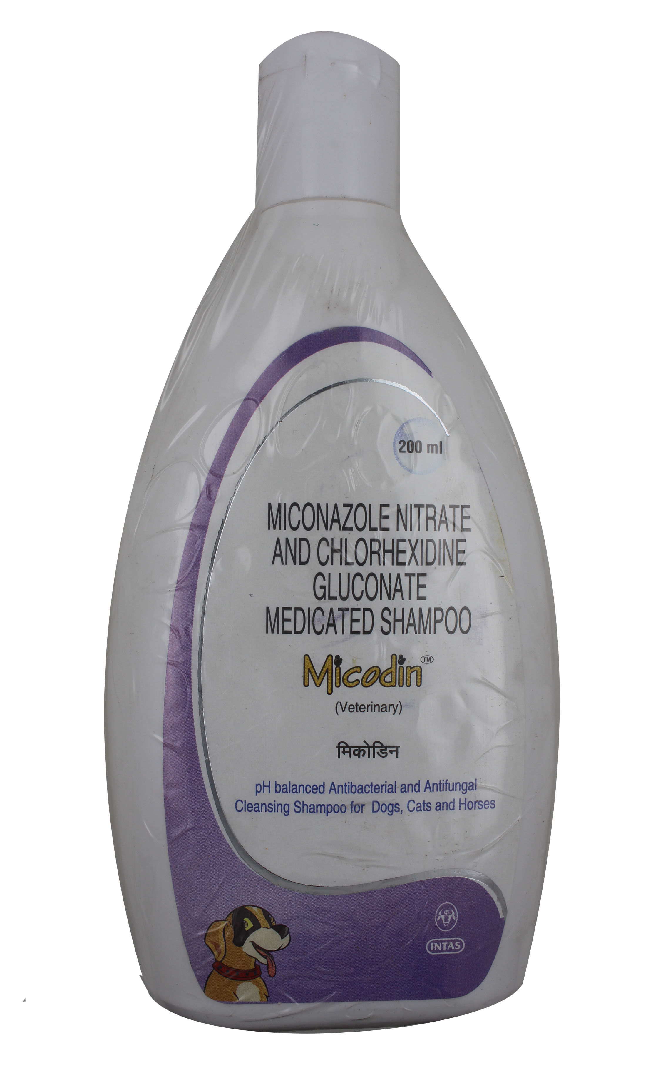 Micodin(Chlorhexidine Gluconate & Miconazole) 200ml Shampoo