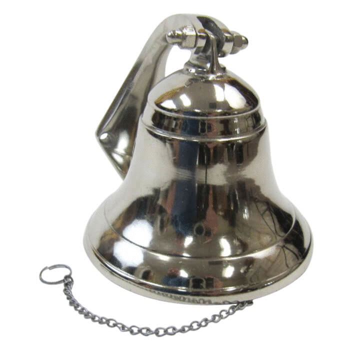 Aluminum "x" Ship Bells Small