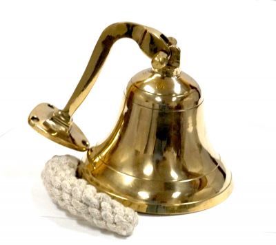 Brass Ship Bell Rope