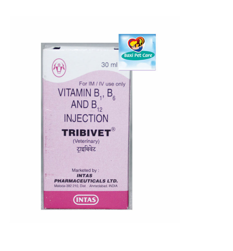 Tribivet (Vitamin B1 B6 B12)-THIAMINE HYDRCHLORIDE+PYRIDOXI