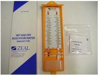 Thermometer Wet & Dry Bulb