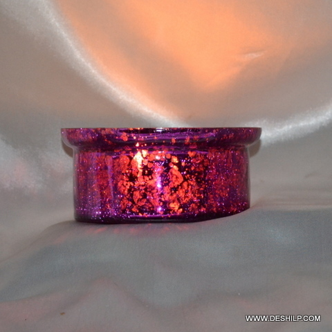 MirrorGlow Silver Plated T Light Bowl