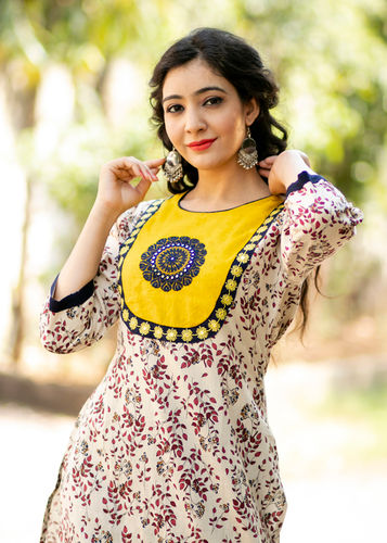 Designer Cotton Kurtis