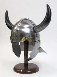 Horned Viking Helmet Rear Guards