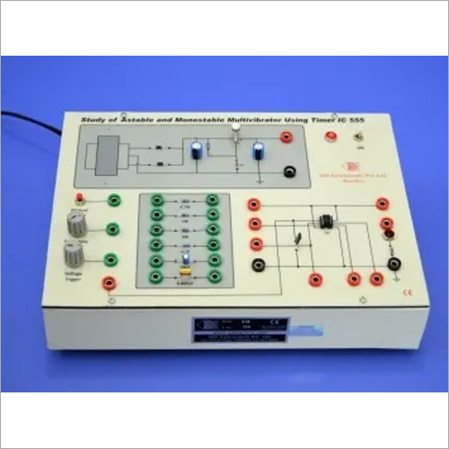 Study Of Astable And Monostable Multivibrators, 555