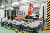 Automatic Robot Palletizing System