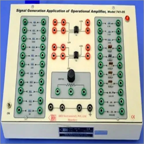 Grey Signal Generation Applications Of Operation Amplifier, 741-05