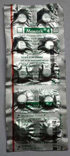 Chewable Montelukast Tablet - 5 mg Dosage | Anti-Smoking Drug for Adults, Children, Teenagers, and Women, Store in a Dry Place