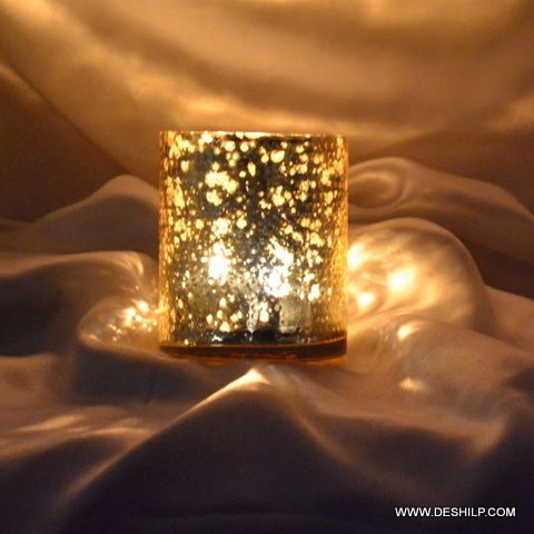 Silver T Light Candle Holder