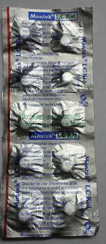 Montelukast Levocetrizine Hydrocloride Dispersible Tablets