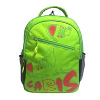 Caris Shoe Print Green Backpack Bag
