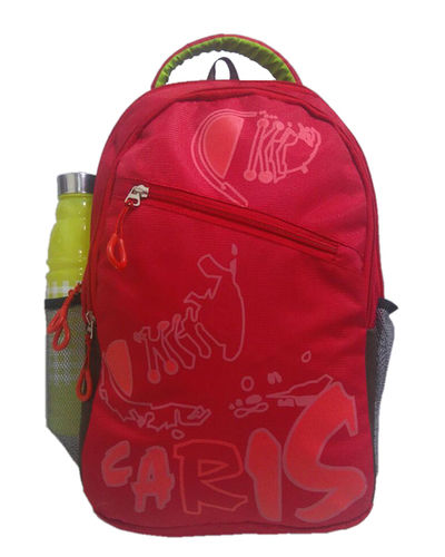 Red Stylish College Bag