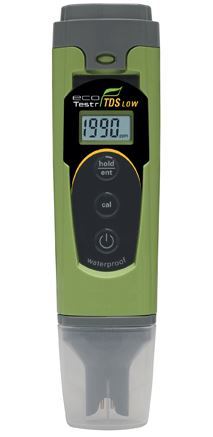 Waterproof EcoTestr TDS Low Tester with ATC, 1 point Calibration