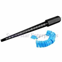 Ring Sizer Set - Durable Plastic Material , Versatile Sizing Tool For Accurate Ring Measurements