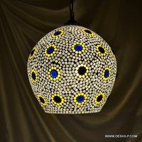Decorated Glass Mosaic Wall Hanging