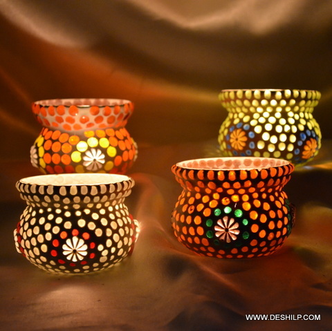 Small T Light Candle Holder for new year eve